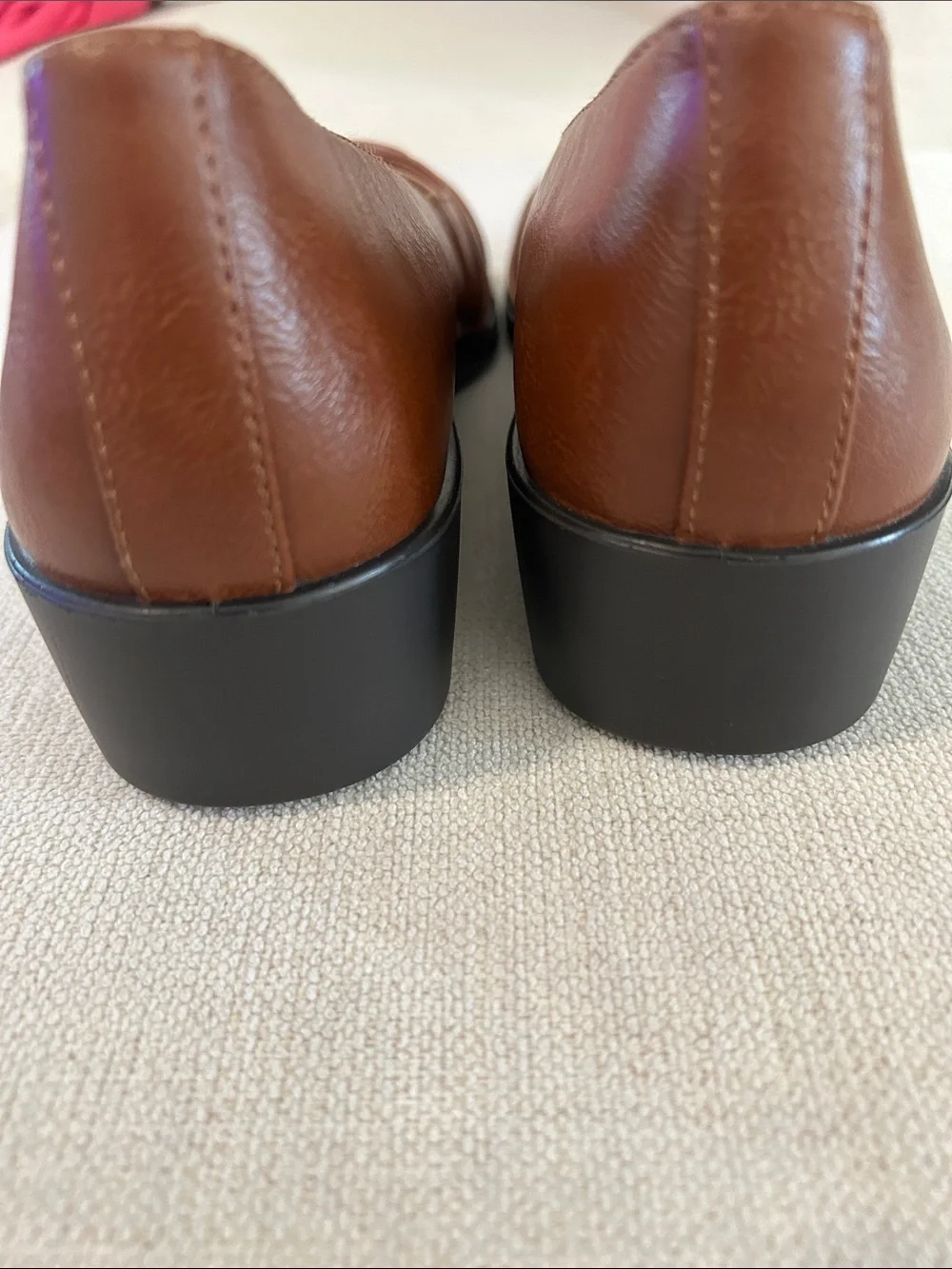 LifeStride Jorie Wedge Pump, Brown, Size 7.5W, NEW no box